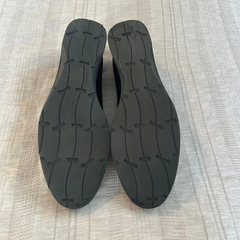 Thierry Rabotin Black Shimmer Reptile  Slip on Comfortable Shoes